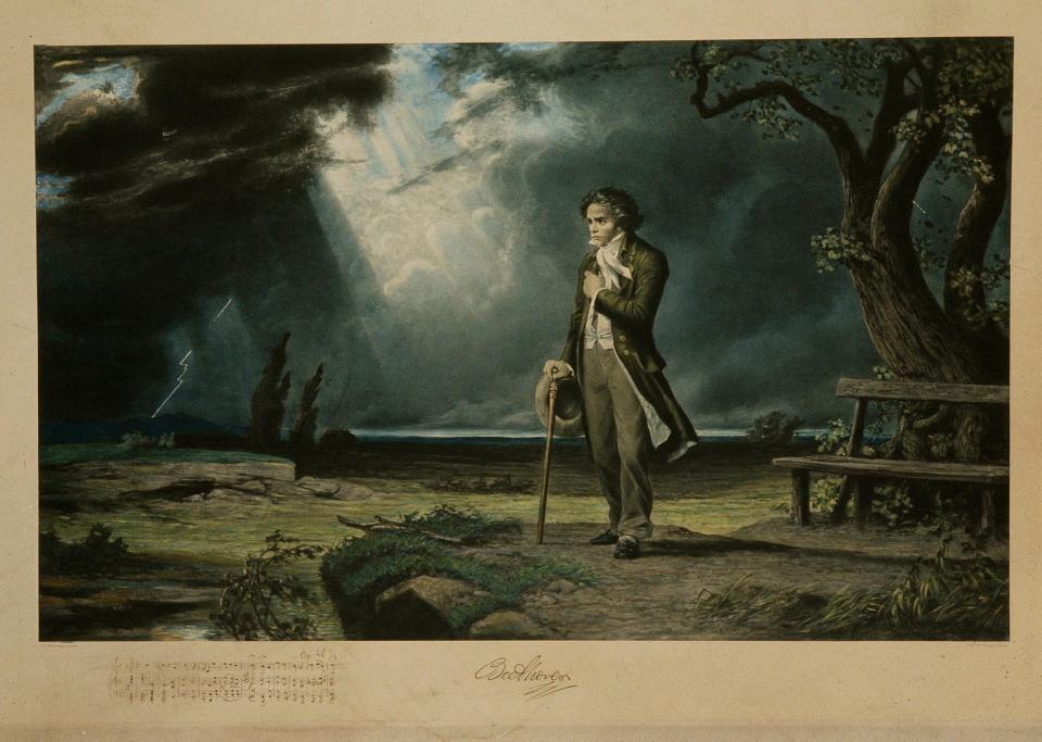 Ludwig van Beethoven found in the Collection of Philharmonie de Paris - Fine Art Images/Heritage Images/Getty Images