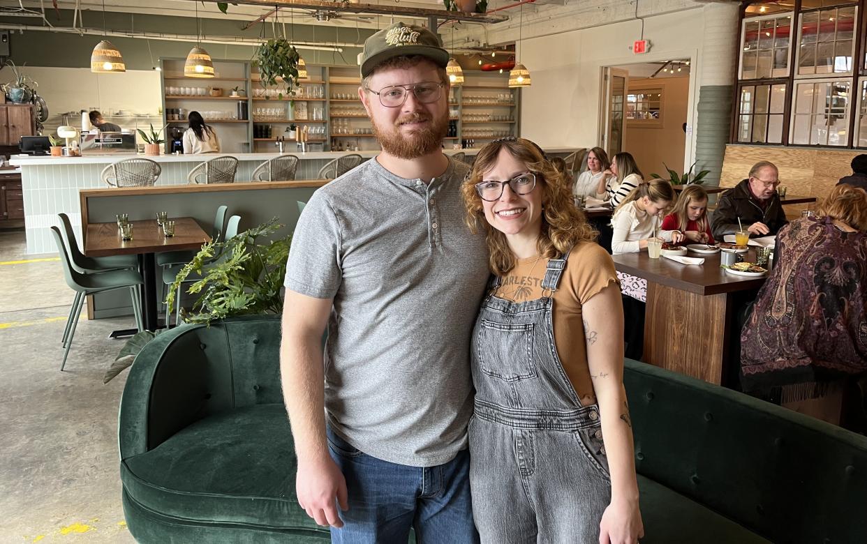 August Sage Café & Lounge is the brainchild of couple Sara and Andrew Carlton, which offers an array of brunch, lunch and anytime shareable options at The Factory at Columbia on Jan. 28, 2024.