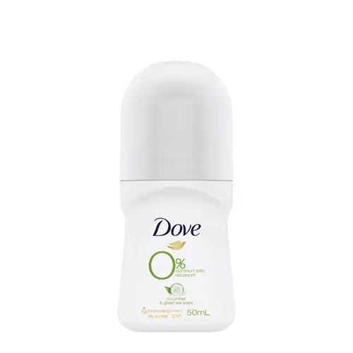 Dove 0% Aluminum Cucumber and Green Tea Roll-on Deodorant