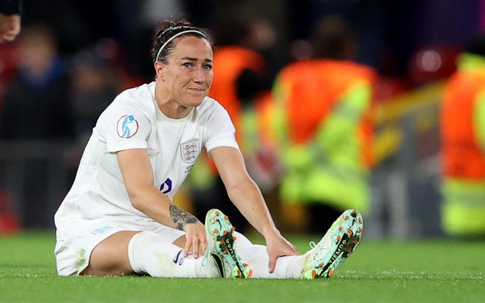 Women's Euro 2022 - Group A - England v Austria - Old Trafford, Manchester, Britain - July 6, 2022 England's Lucy Bronze reacts after the match - REUTERS