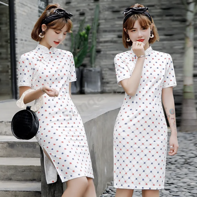 Improved Cheongsam Dress. PHOTO: Lazada