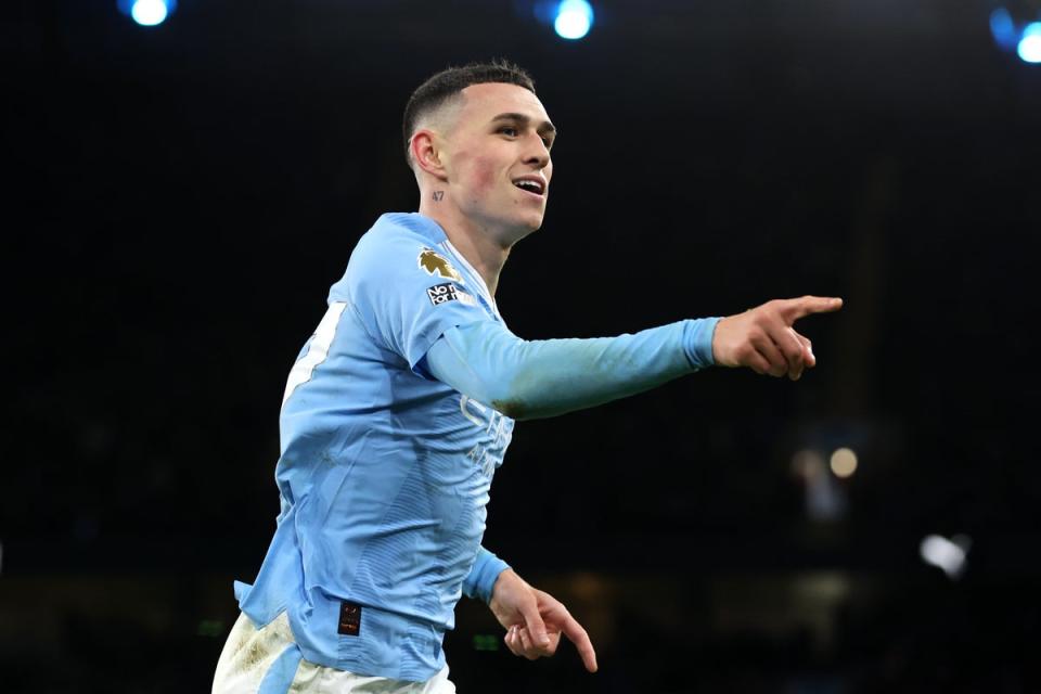 Phil Foden impressed in the triumph, assisting both goals (Getty)