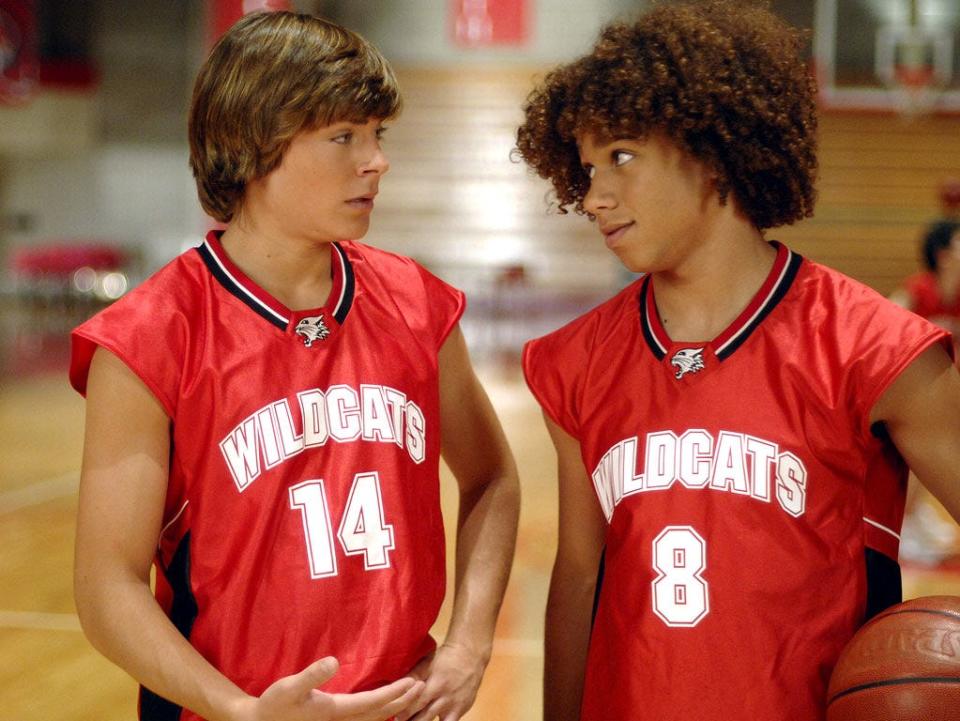 troy and chad high school musical