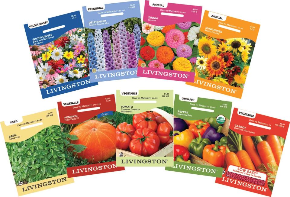 Seed companies offer a wide variety of products for home gardeners.