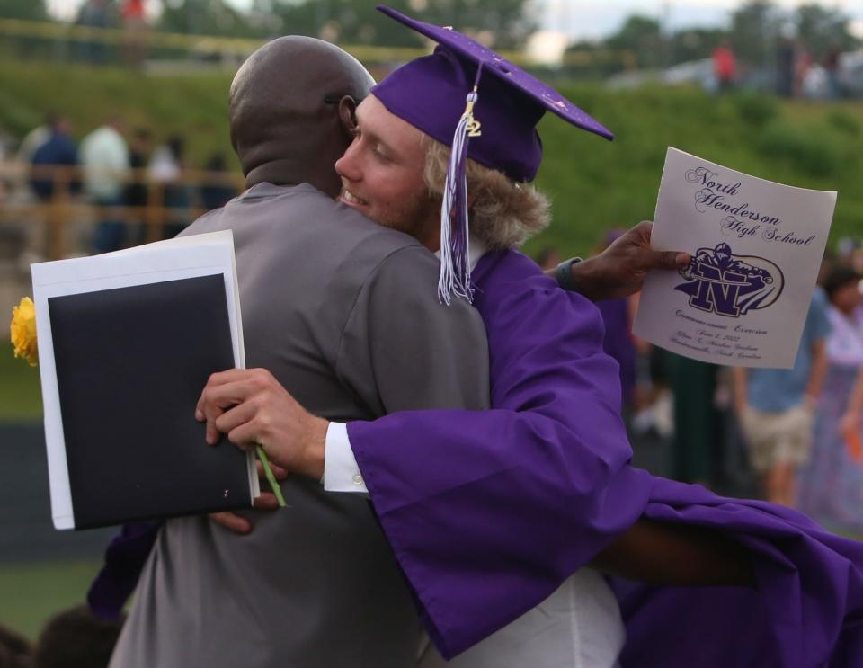 North Henderson High School held its graduation for the Class of 2022 on Friday, June 3 at Glenn C. Marlow Stadium.