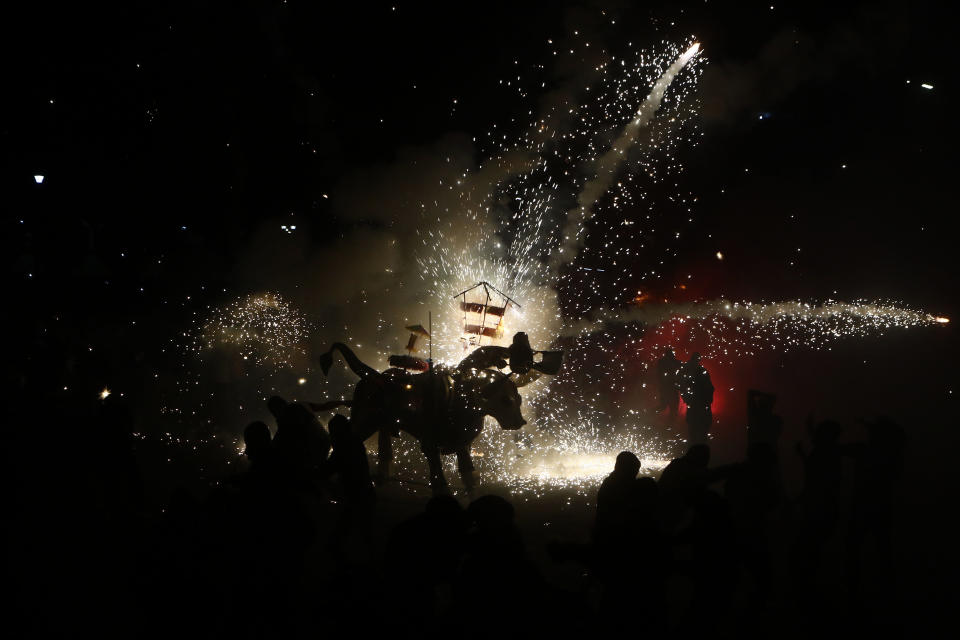 FOTOS: Tultepec, el lugar de México de los toros en llamas