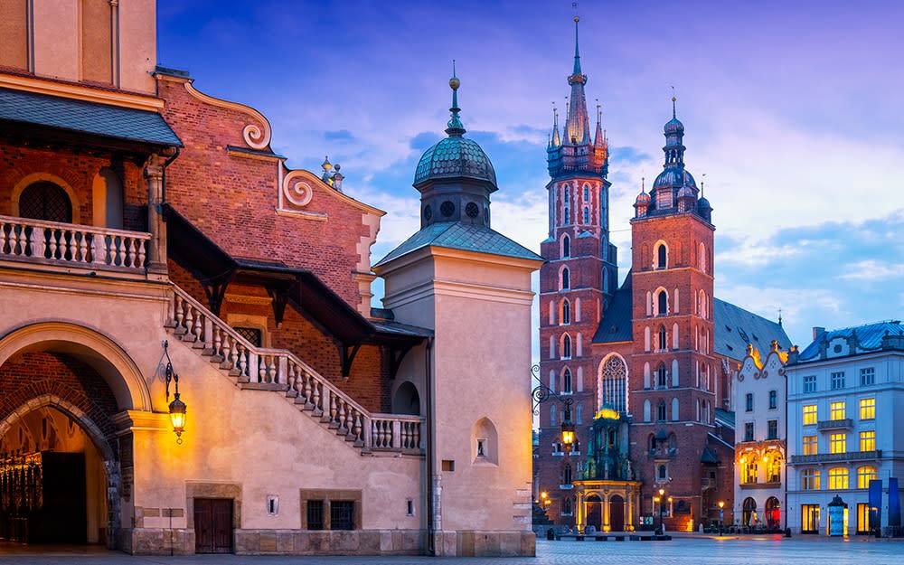 Kraków brims with atmosphere with narrow, cobbled streets radiating off the impressive 13th-century Market Square