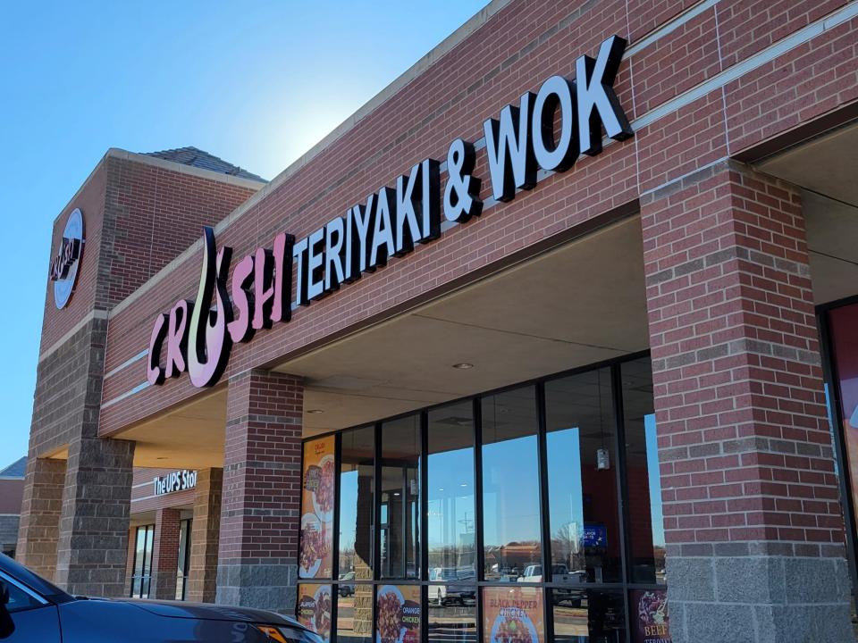 Crush Teriyaki & Wok, 5109 82nd St., Unit #9, prepares to open before lunch on Friday, March 3, 2023.