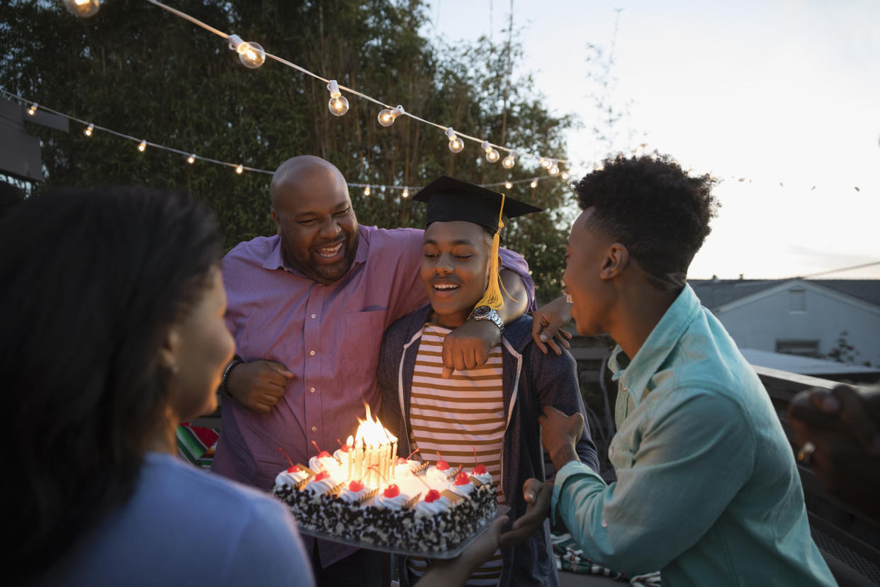 A bakery goofed up one graduate’s celebratory cake (not pictured). (Photo: Hero Images/Getty)