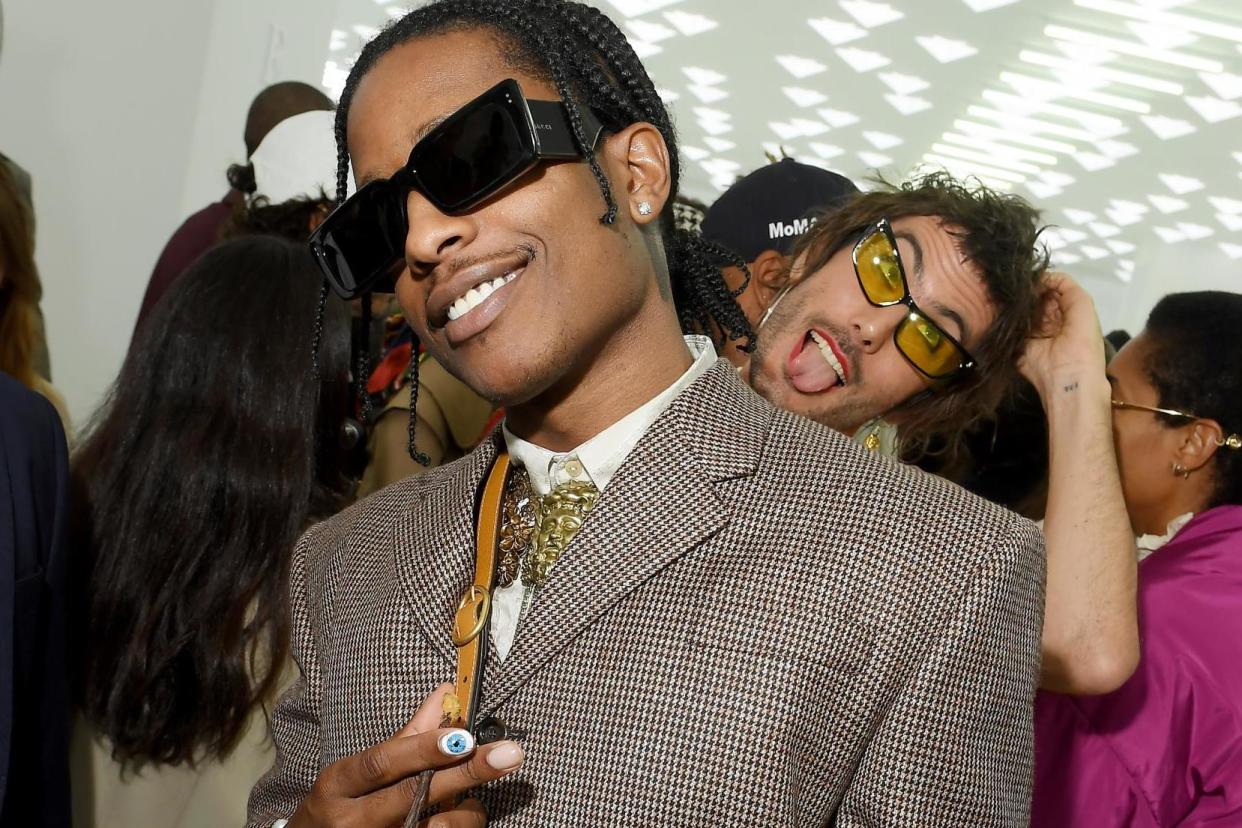 A$AP Rocky at Gucci: Getty Images