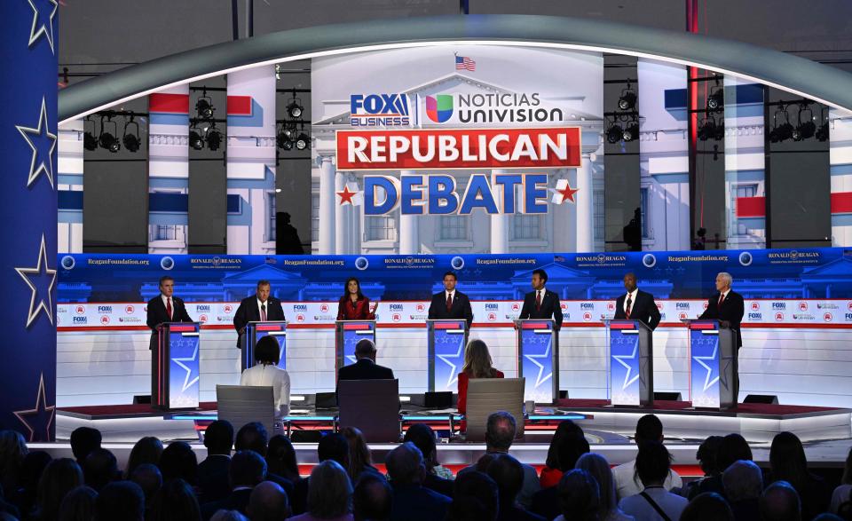 The Republican National Committee said Monday it will hold its third presidential debate in Miami on Nov. 8.