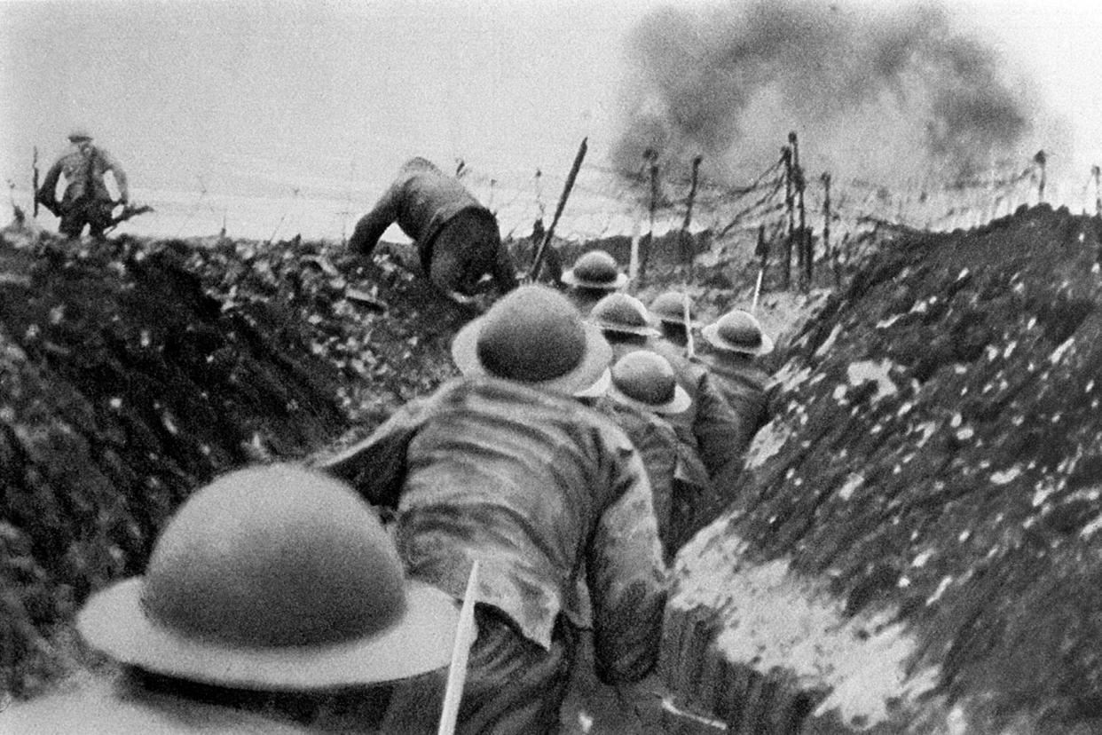 World War 1 WWI trenchesFototeca Gilardi/Getty Images