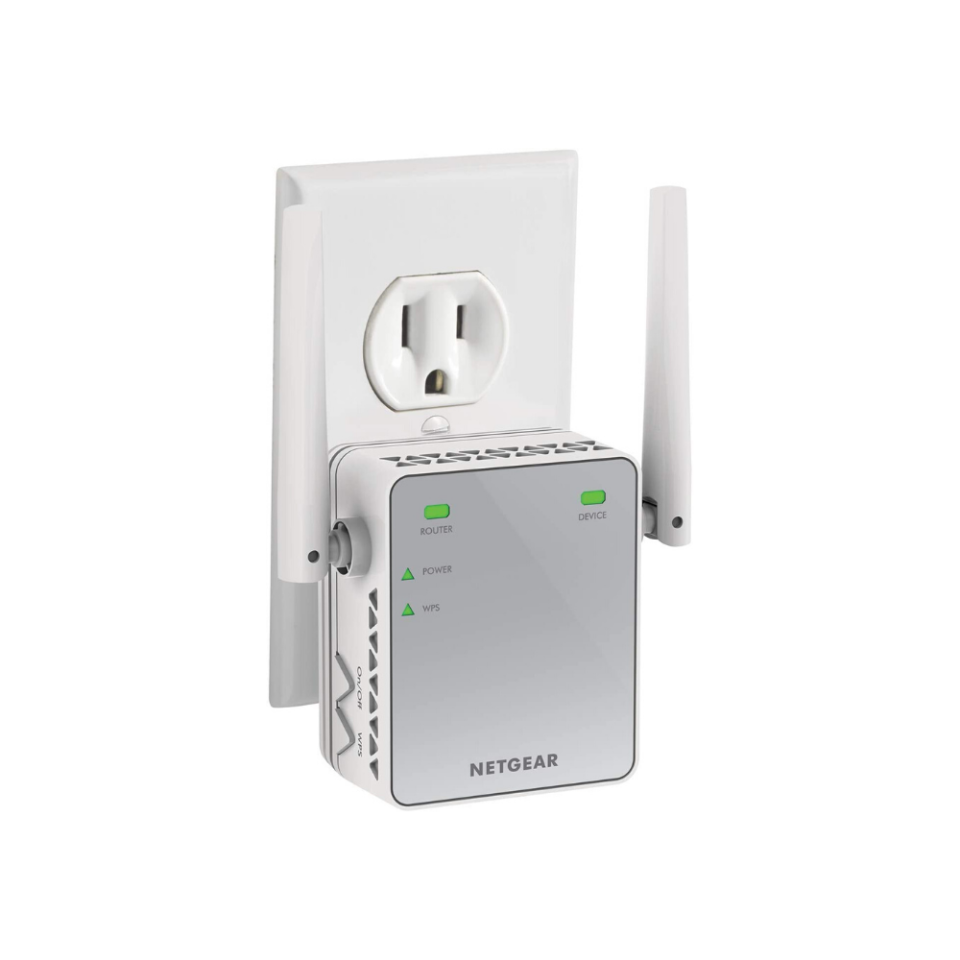 Netgear N300 WiFi Range Extender. Image via Amazon.