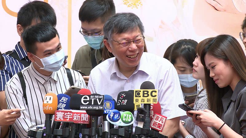 ▲台北市長柯文哲。（圖／記者丁上程攝,2020.6.26）