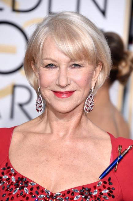 Helen Miren Charlie Hebdo Golden Globes 2