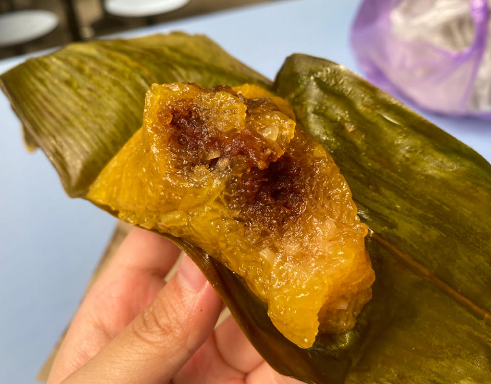 SohGood Bak Chang — Red bean filling in Orange Peel Red Bean