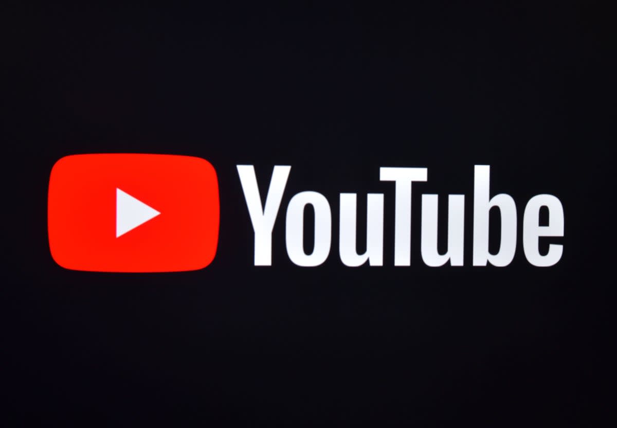 YouTube logo (PA Archive)