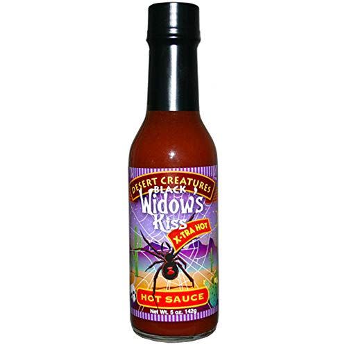 41) Desert Creatures Habanero Hot Sauce - Black Widows Kiss Extra Hot