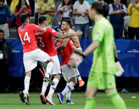 Copa America Brazil 2019 - Quarter Final - Colombia v Chile