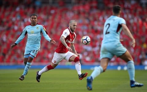 Jack Wilshere in action against Burnley  - Credit: PA
