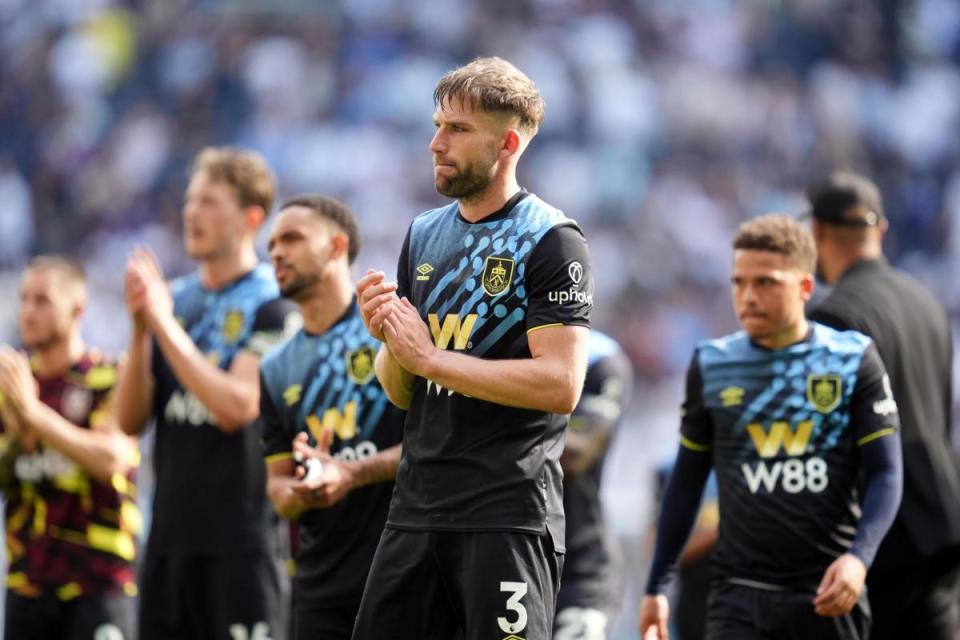 Defender Charlie Taylor experienced relegation from the Premier League with Burnley last season <i>(Image: PA)</i>