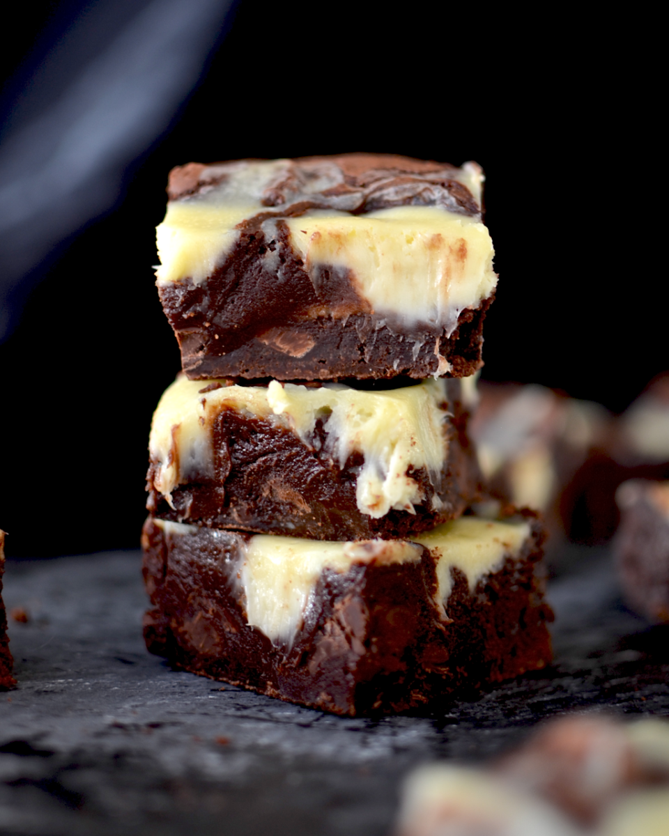 Cheesecake Swirl Brownies