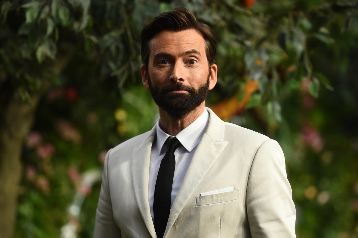 David Tennant attending the premiere of Good Omens at the Odeon Luxe Leicester Square, central London. (Photo by Kirsty O'Connor/PA Images via Getty Images)