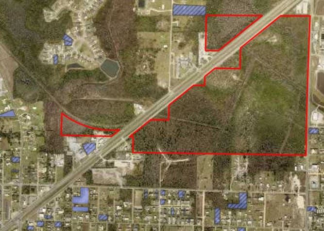Bay County Commissioners approved to purchase this 122-acre parcel U.S. 231 and Transmitter Road for $2.4 million. It will be used to build a regional stormwater facility, and Bay County Fire Rescue Station 14 also will be relocated to the area.