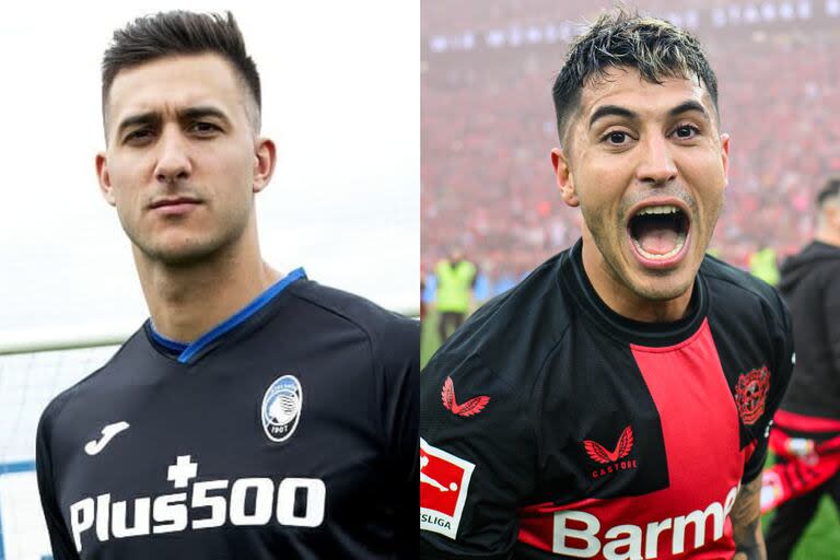 Juan Musso y Exequiel Palacios, los dos argentinos que se miden en la final de la Europa League