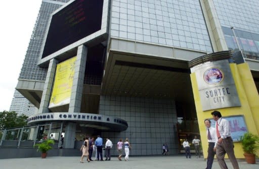 Two involved in a brawl at Suntec City have reportedly jumped bail. (AFP file photo)