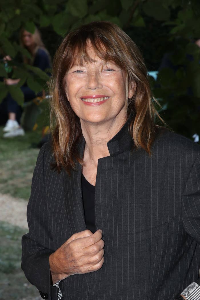 Closeup of Jane Birkin