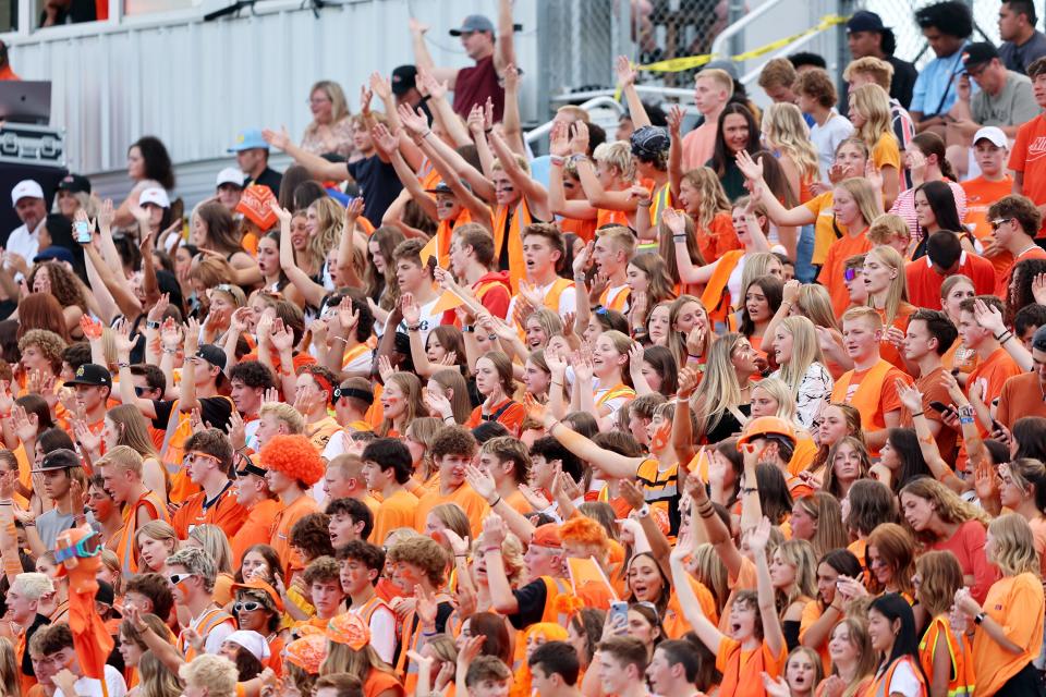 Skyridge and Timpview play at Skyridge in Lehi on Friday, Aug. 11, 2023. Skyridge won 26-14. | Scott G Winterton, Deseret News