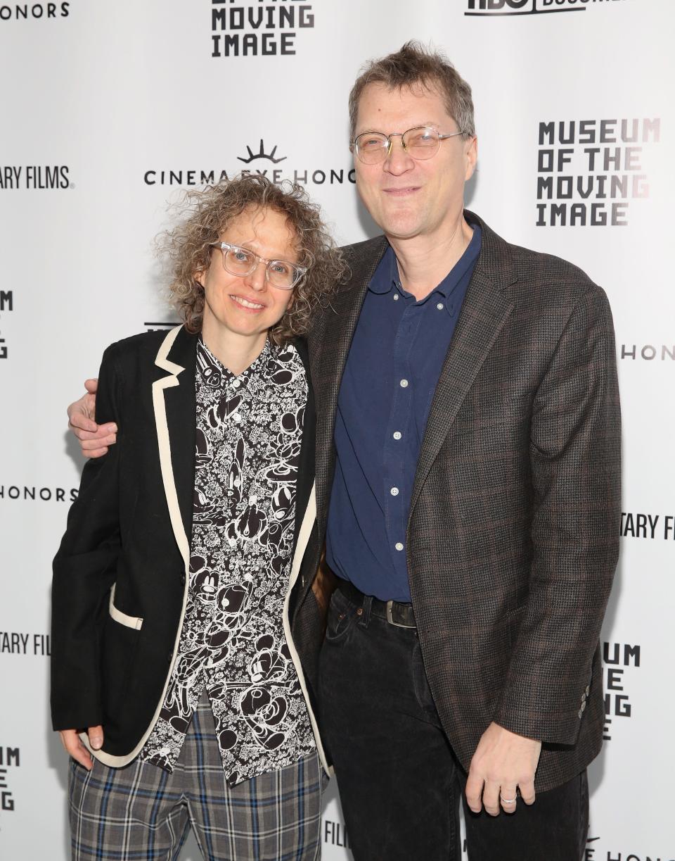 "Paris is Burning" director  Jennie Livingston and editor Jonathan Oppeheim attend Cinema Eye Honors at Museum of Moving Image on Jan. 7, 2015 in New York City.