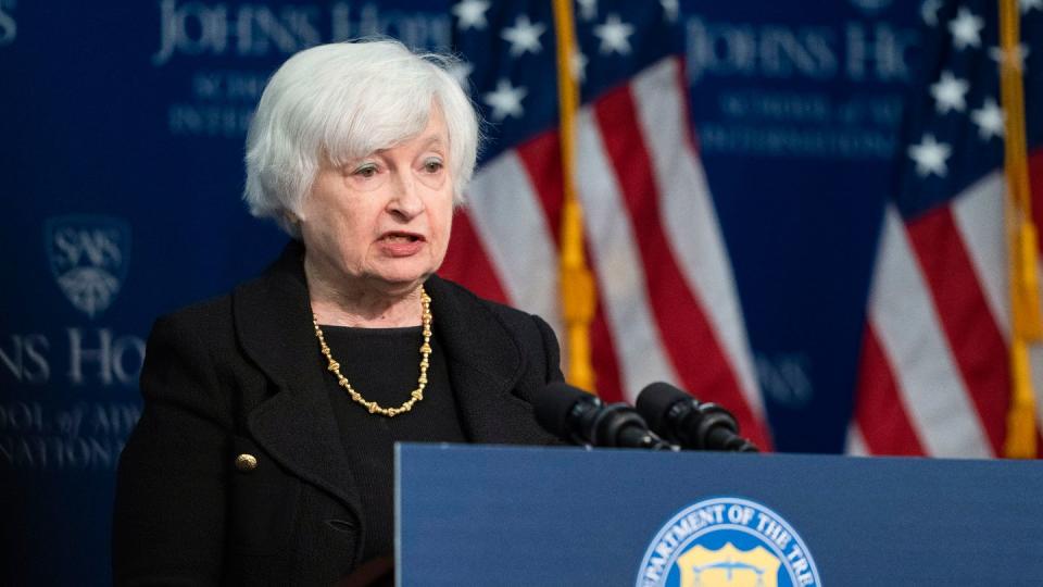 Finanzministerin Janet Yellen