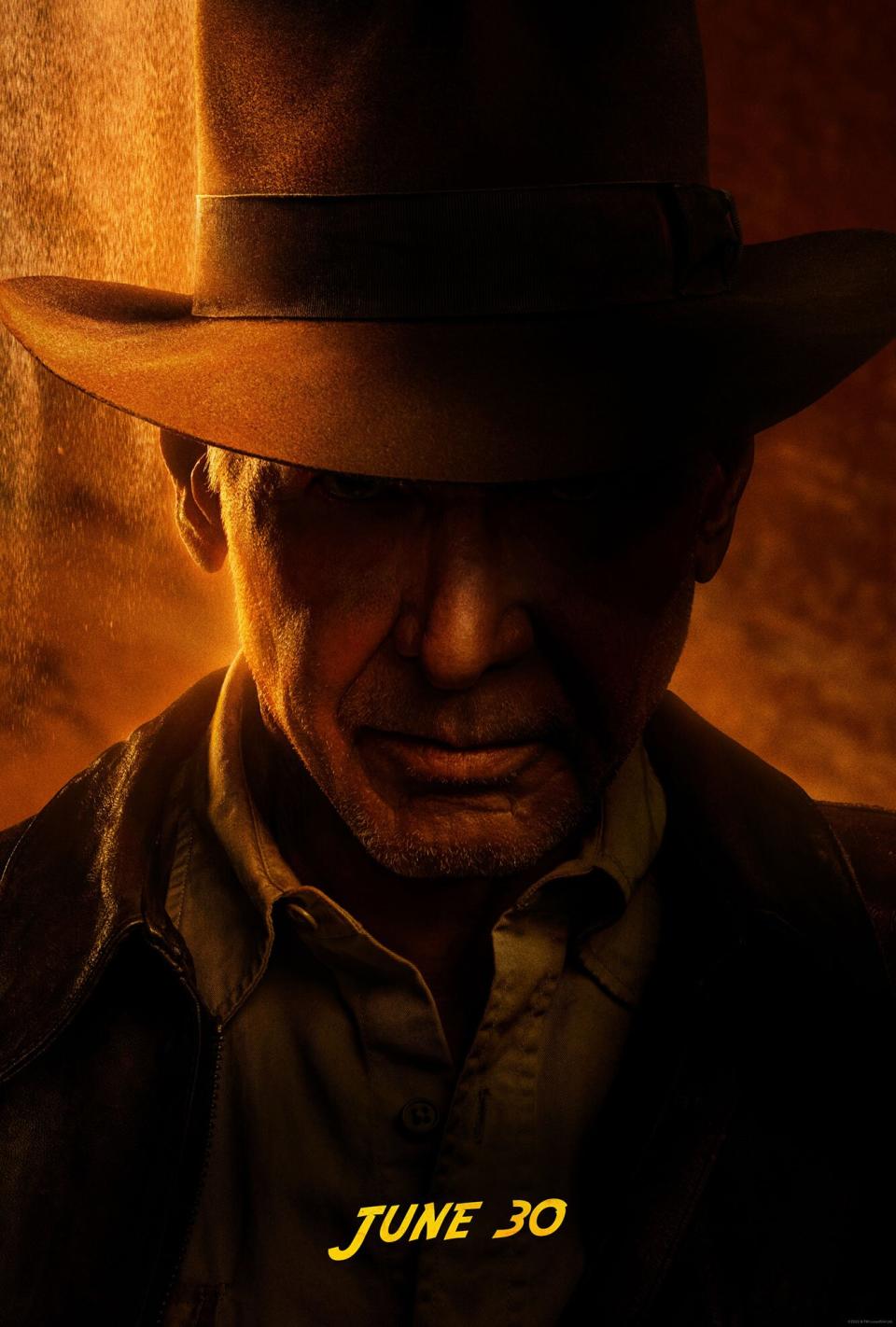 Indiana Jones (Harrison Ford) in Lucasfilm's IJ5. ©2022 Lucasfilm Ltd. & TM. All Rights Reserved.