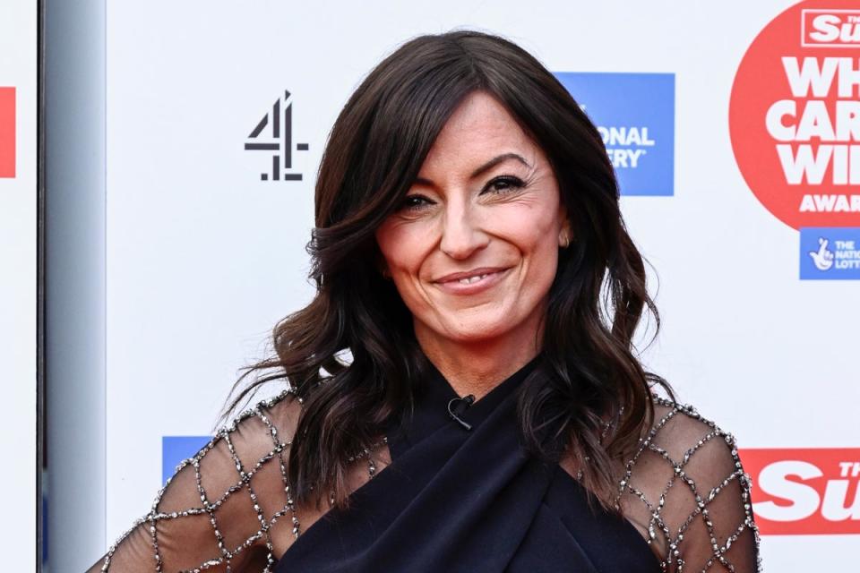 Davina McCall said she’s no longer friends with Kylie Minogue after ‘losing touch’ with the Aussie  singer (Gareth Cattermole/Getty Images)