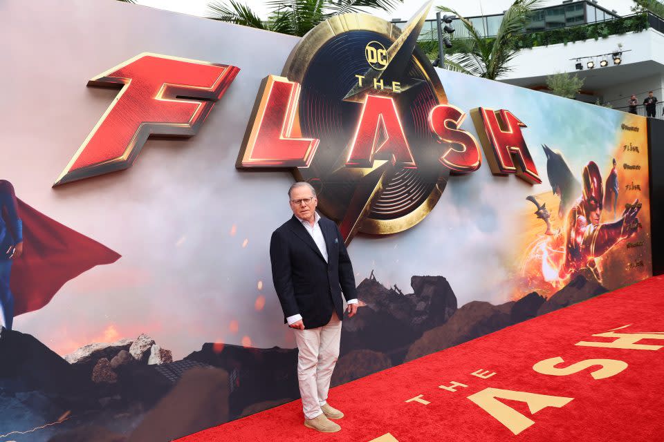 HOLLYWOOD, CALIFORNIA - JUNE 12: David Zaslav attends the Los Angeles premiere of Warner Bros. "The Flash" - arrivals at TCL Chinese Theatre on June 12, 2023 in Hollywood, California. (Photo by Leon Bennett/WireImage)