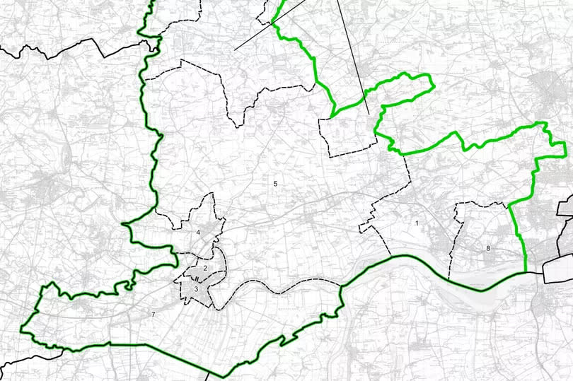 A map of the Goole and Pocklington constituency