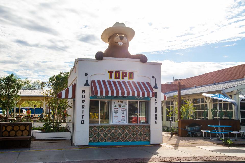 Topo, a food stand serving burritos and soft serve, is the newest food and beverage concept from restaurateur Joe Johnston.