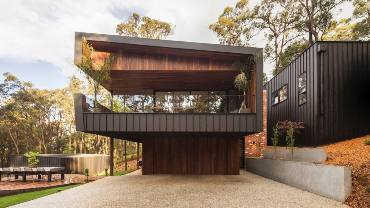 Mimosa House property in the Dandenong Range.