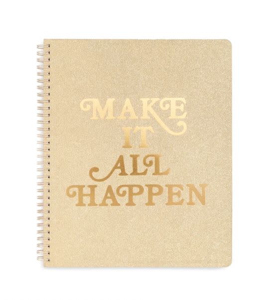 Find this <a href="https://fave.co/3lVUuws" target="_blank" rel="noopener noreferrer">Rough Draft Large Notebook for $16</a> at Bando.