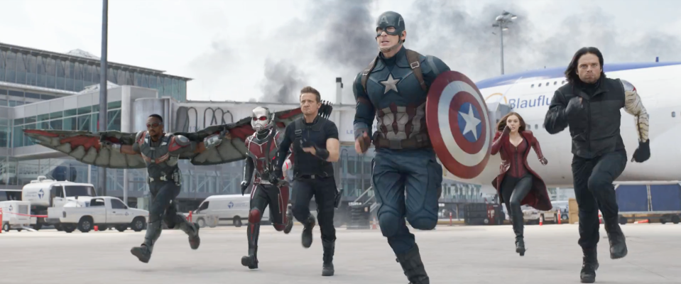 captain america civil war team