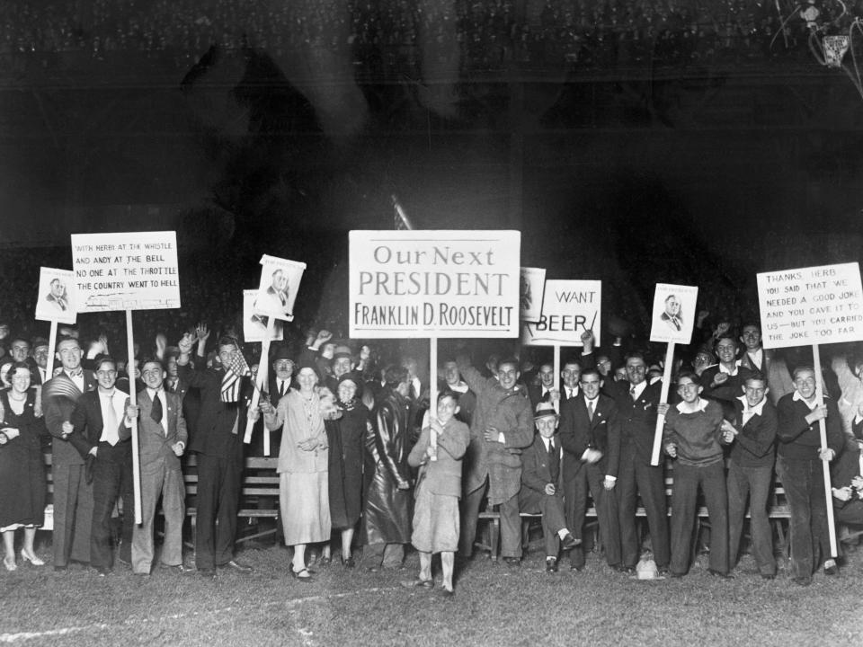 1932 election night