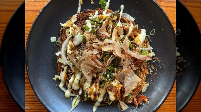 Okonomiyaki hash browns, Central Provisions