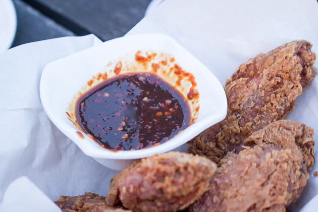 FRY Rooftop Bistro & Bar- chicken wings