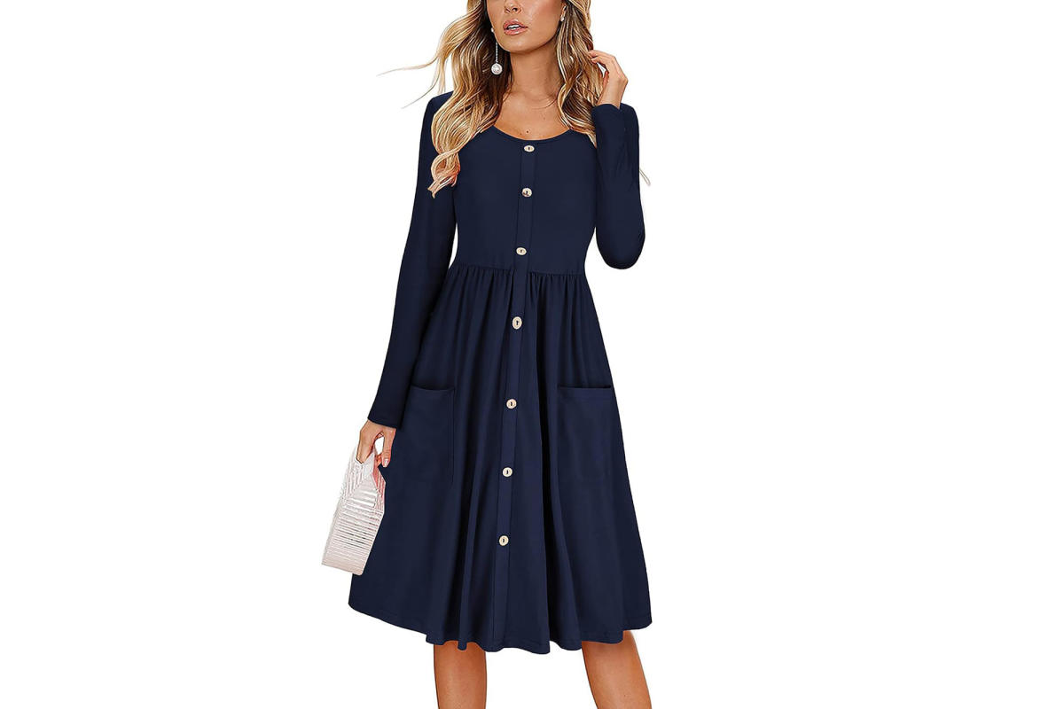 21 Chic and Comfy Long-Sleeve Dresses Under $25 at Amazon
