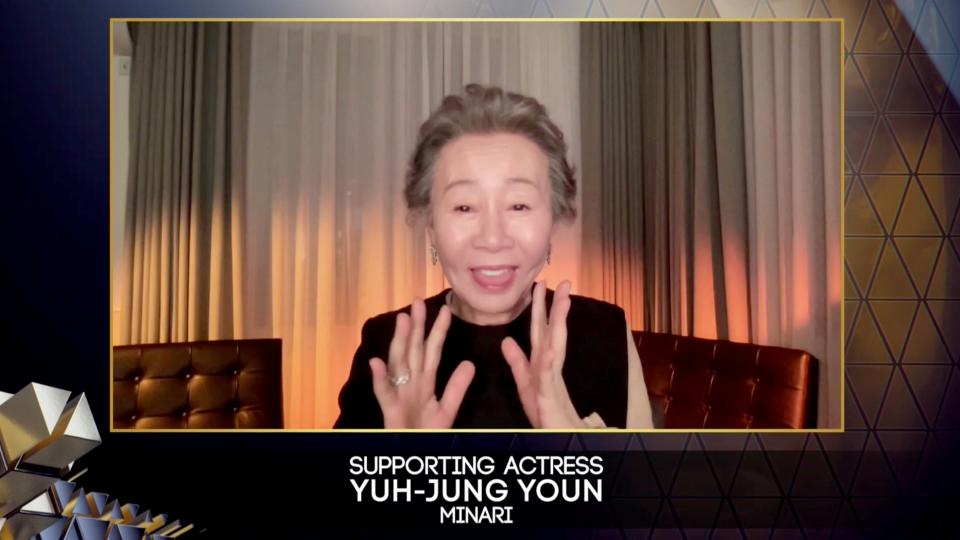 Yuh-Jung Youn receives Supporting Actressvia REUTERS