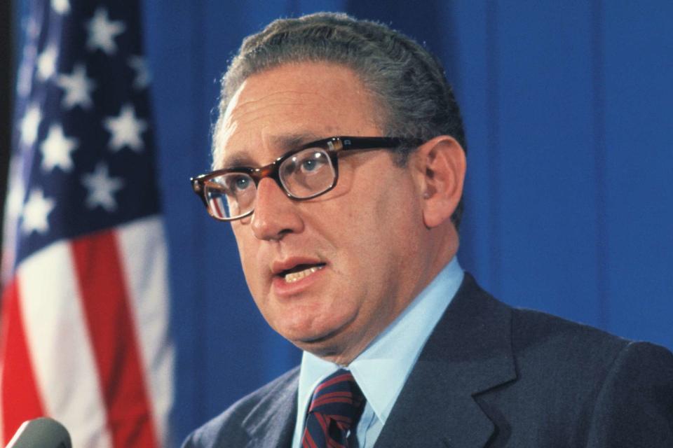 <p>Bettmann Archive</p> Henry Kissinger