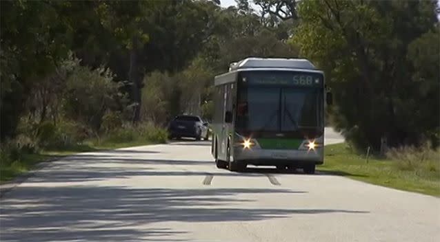 The teen girl was walking alone when three clowns came out of the darkness. Source: 7 News