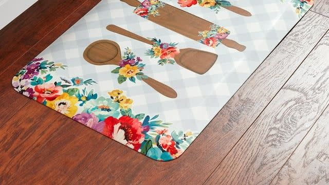 the pioneer woman comfort kitchen mat